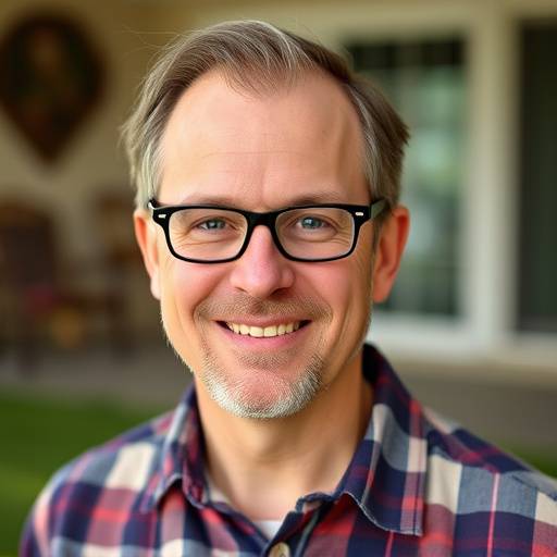 Portrait of Thomas Evans, Suburban Home Living Columnist